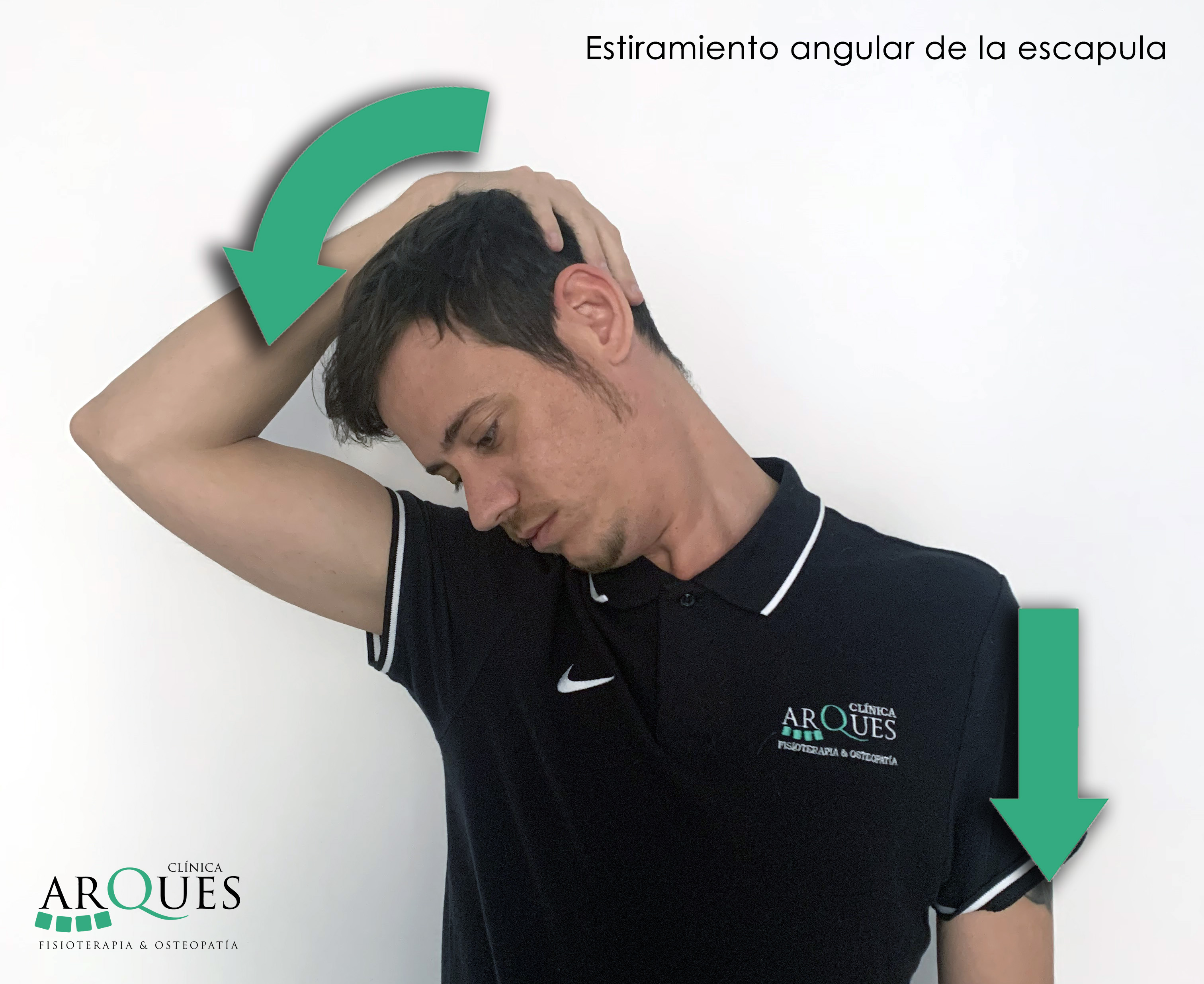 Estiramiento angular de la escapula