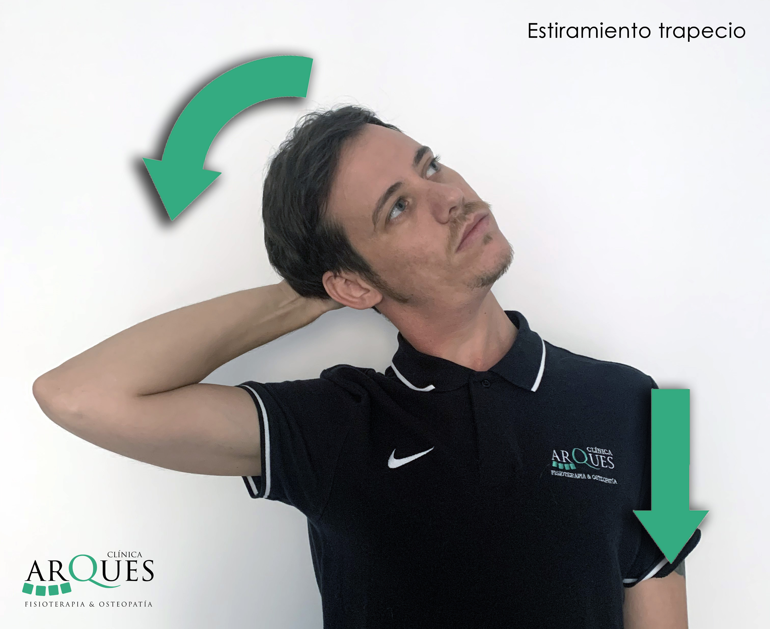 Estiramiento trapecio